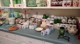 Fire King and McKee salt and pepper and range sets