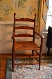 Set of Rush Seat Chairs