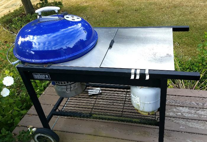 Weber gas & charcoal grill