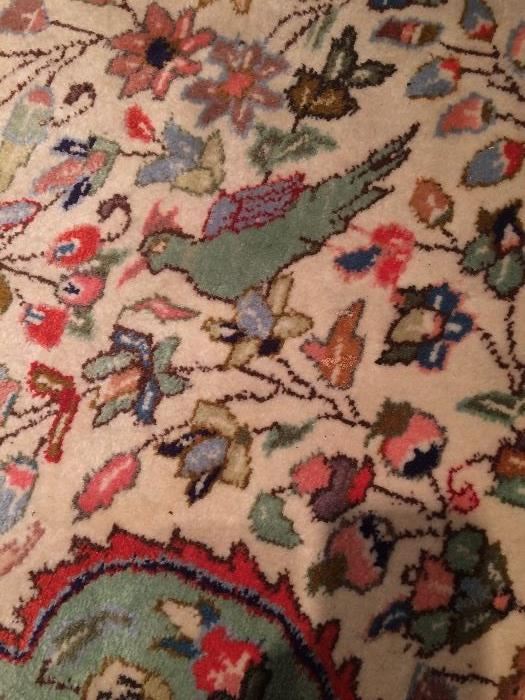 Detail in room size rug