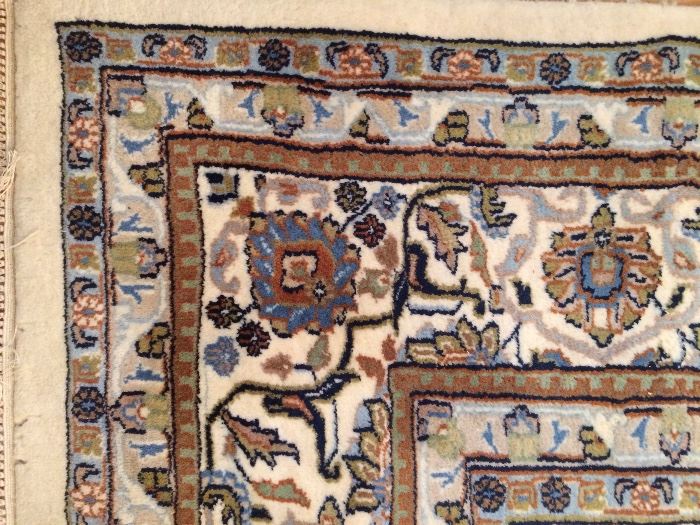 Detail from room size rug