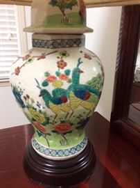 Oriental motif lamp. Several nice lamps in different styles