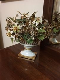 Jane Hutcheson enamel flower basket Fleurs des Siecles, for Gorham