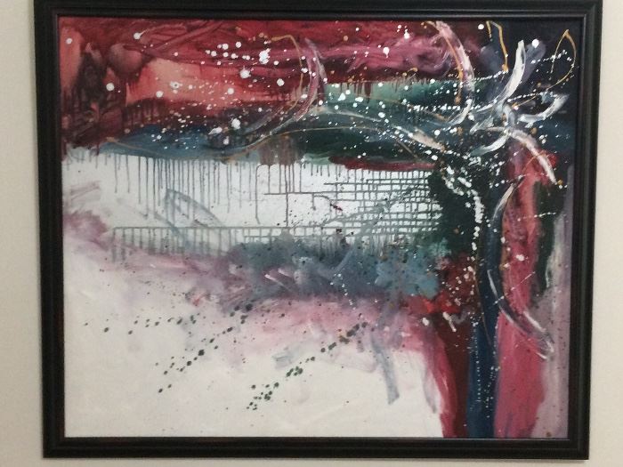 Melissa Trick Chandler, Abstract, over the mantle size 