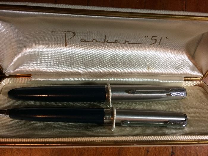 Parker 51 Fountain pen and pencil in box