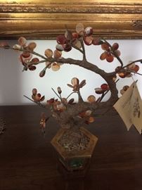 Hard stone bonsai