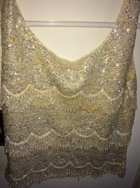 Better view of a beaded blouse