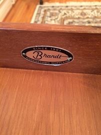 Brandt silver chest