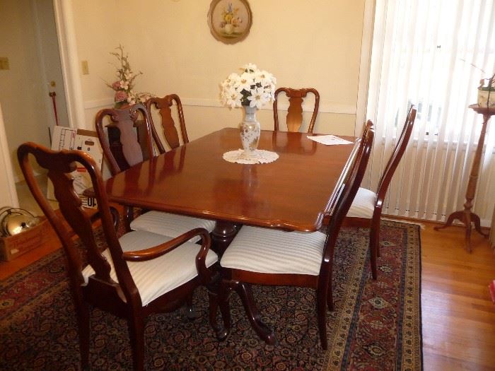 Sumter Cabinet Dining Room Table and Chairs