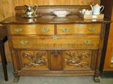 Gorgeous Buffet (Box Lot on right is full Tea Set made in Occupied Japan)