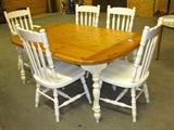 Ethan Allen Table with 5 Chairs