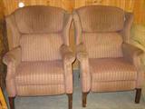 A Pair of Flexsteel Recliner Chairs