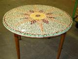 Aztec-Style Homemade Kitchen or Patio Table