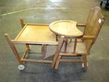 Eating/Playing Chair that converts to a high chair (see previous photo)