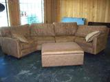 Sectional Sofa and Ottoman