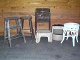 Stools, etc.