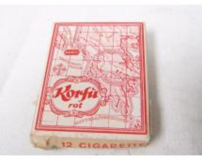 Cigarette Cards box
