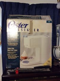 Brand new ice cream machine