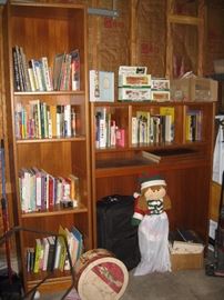 Danish corner shelf and book case
