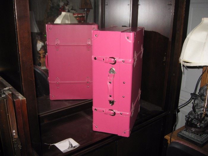 Cute pink suitcase