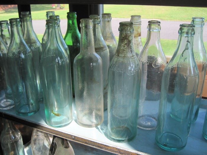 Utica Club bottles