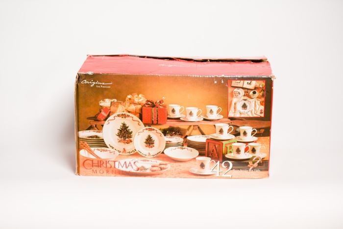 Forty Two Piece Christmas Morning Dish Set