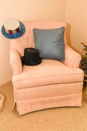 Light Peach Colored Sitting Chair