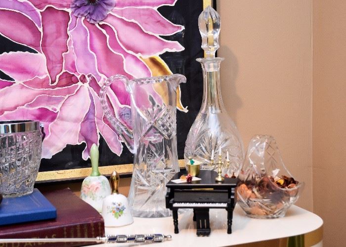 Decorative Collectibles, Glassware, Crystal