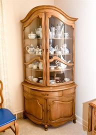 Vintage Corner China Cabinets (There are a pair of these.)