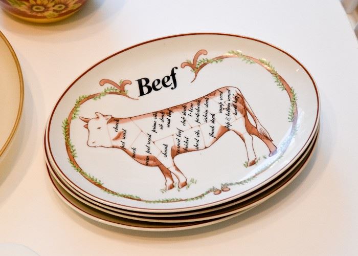 "Beef" Steak Plates / Platters