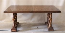 View of dining table