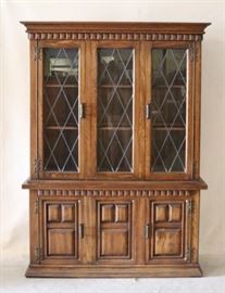 Matching china cabinet