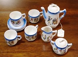 German child's tea set