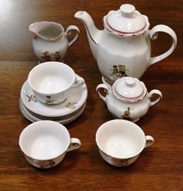 German child's tea set