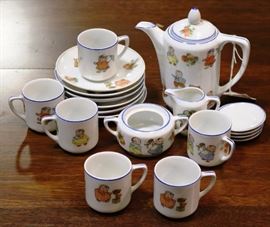 German child's porcelain tea set