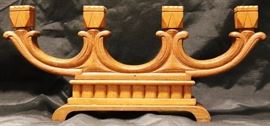 German carved candelabra