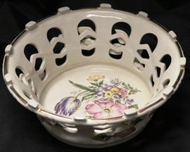 German reticulated bowl