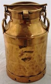 Copper Milk Can