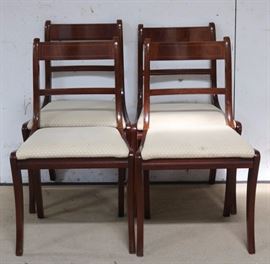 Set of 4 dining chairs