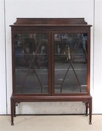 Late Georgian mahogany bookcase