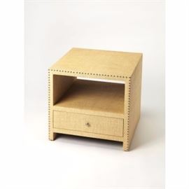 #7942 Danilo end table - Rafia by Butler Specialty