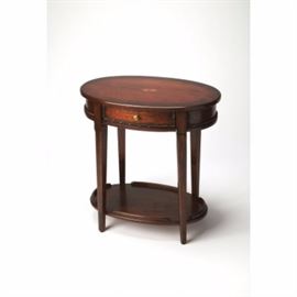 #7939 Adelaide oval side table by Butler Specialty