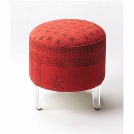 #7941 Borredgo pouffe ottoman by Butler Specialty