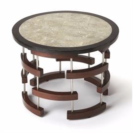 #7965 Broken Arc's cocktail table by Butler Specialty