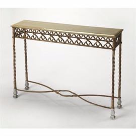 #7983 Priscilla console table by Butler Specialty