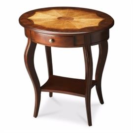 #7989 Jeanette oval accent table by Butler Specialty