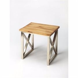 #8013 Laudan end table by Butler Specialty