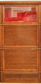 English stack bookcase