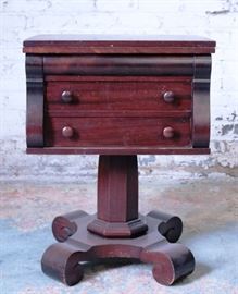 Antique Empire work table