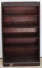 Open front bookcase